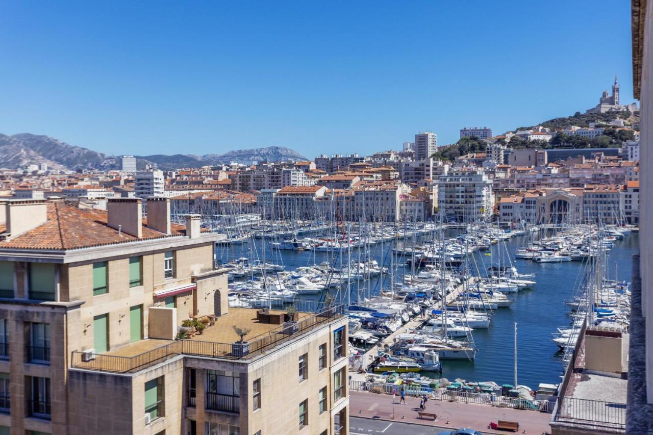La Phoceenne - Bel Appartement Avec Vue Idealement Situe Marseille Kültér fotó